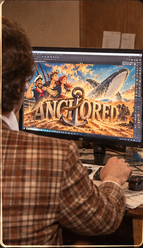 On the computer